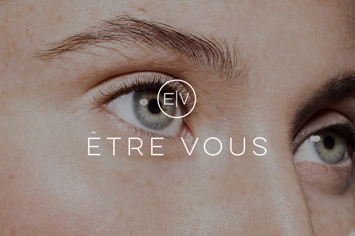 A younger looking woman staring into the distance. The 'Etre Vous' magazine logo is superimposed on top.
