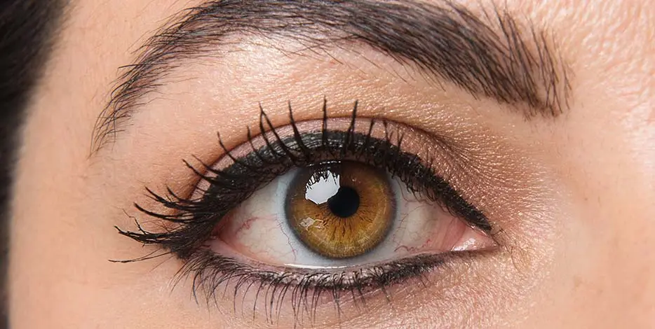 Close up of woman's eye