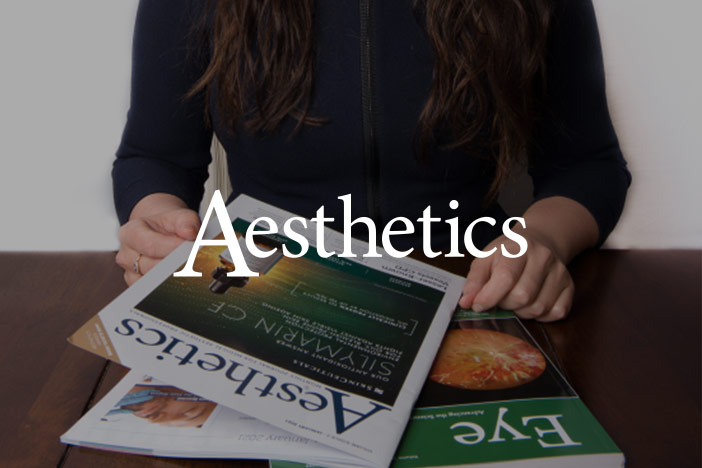 Aesthetics Journal featured image featuring Miss Hawkes reading Aesthetics Journal