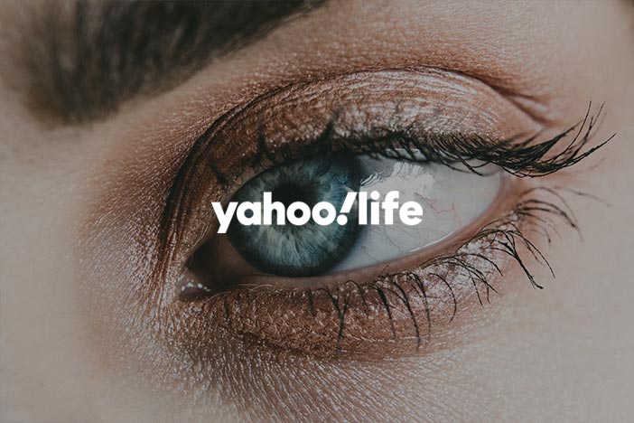 Eye with Yahoo! Life logo superimposed on top.