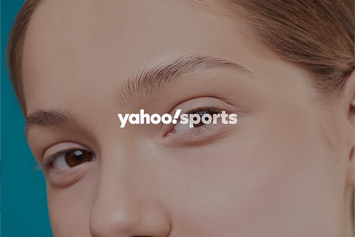 Eye with Yahoo! Sports logo superimposed on top.